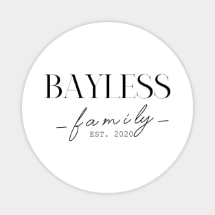 Bayless Family EST. 2020, Surname, Bayless Magnet